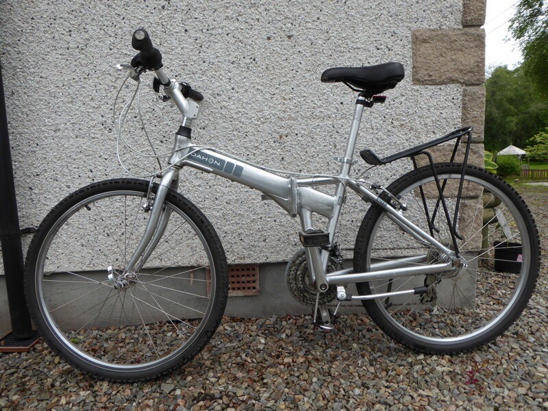 ladies folding mountain bike